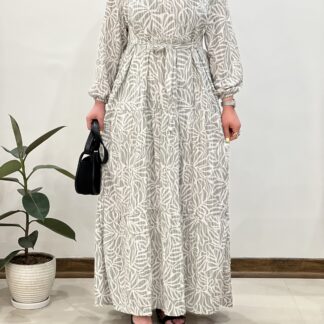 پیراهن ساحلی کمربند دار شماره 3